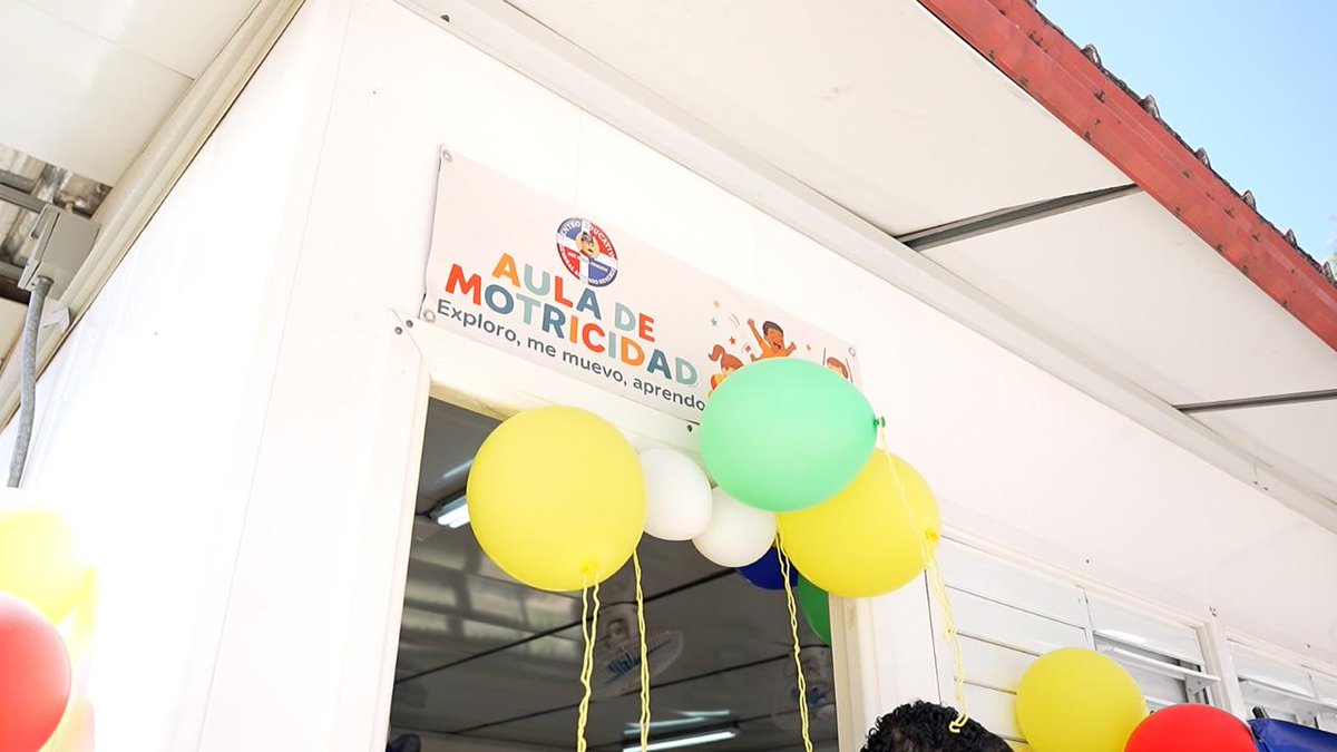 CarlosEmilton's tweet photo. INEFI inaugura tercera sala de psicomotricidad en la Escuela General Antonio Duvergé https://t.co/3yz7yVTDPj a través de @loultimodigital https://t.co/kaGsvXigvI
