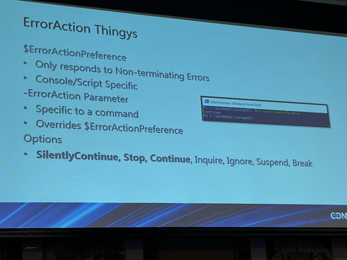 RichardKenyan's tweet photo. @MyVMUG @VMUGAdv @VMwareCommunity @erickubla @steveathanas @vBradBentley @michaelfleisher @mksennett @StephenWagner7 @BradTompkins_ @pablos @VMware @FrankDenneman Speaking of sessions, @jpsider is trying to get a handle on his presentation about catching errors in #PowerCLI. See? See what I did there? π #VMUGConnect @MyVMUG @VMUGAdv @VMwareCommunity #vExpert https://t.co/tXA6KNFIIW