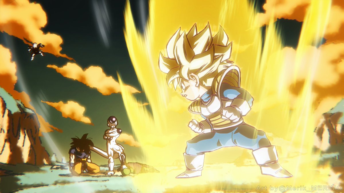 what-if #gohan turned ssj on namek 
episode #3!