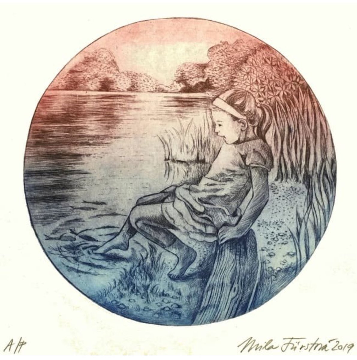 Everydays III - Talking to Fish
Etching Limited edition of 35 24 x 24 cm £270