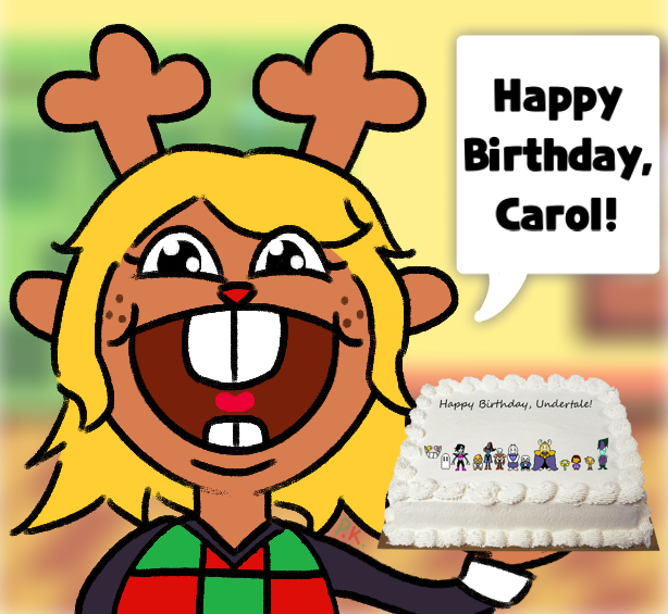 PKDrawsStuff's tweet photo. Erm... Happy Birthday, @puparomi! 🎂🦌🎄

#NoelleHoliday #UTDR https://t.co/68tcZ3g1z8