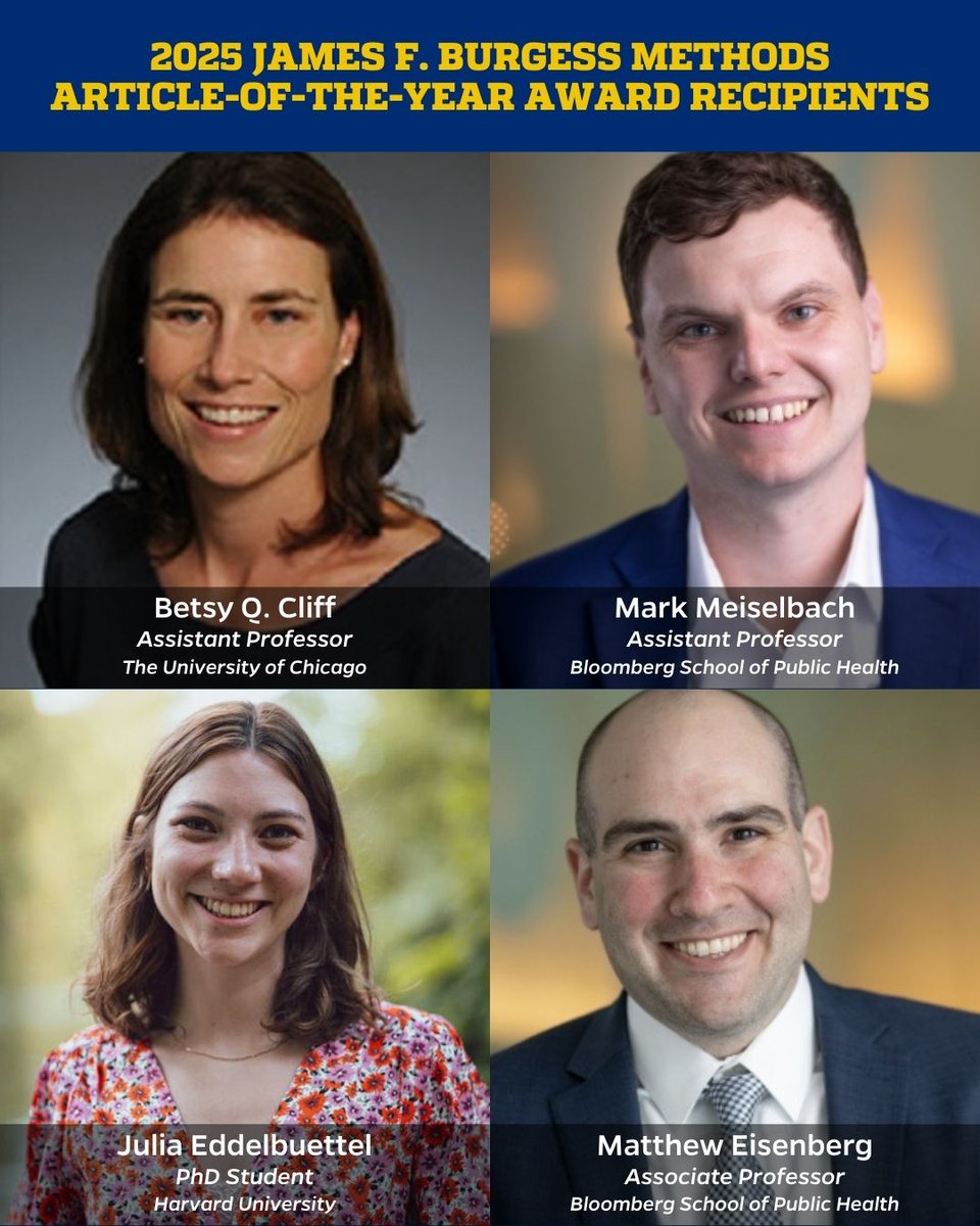 BSPH / HPM (@bsph_hpm) on Twitter photo HPM professors <a href="/MattDEisenberg/">Matthew Eisenberg</a> & <a href="/Mark_Meiselbach/">Mark Meiselbach</a> have been awarded <a href="/hsr_wiley/">Health Services Research</a> James F. Burgess Methods Article-of-the-Year Award alongside <a href="/UChicagoPHS/">UChicago Public Health Sciences</a> assistant professor <a href="/betsyqcliff/">Betsy Querna Cliff</a> & <a href="/Harvard/">Harvard University</a> PhD Student <a href="/julia_edd/">Julia Eddelbuettel</a>.
Learn more: onlinelibrary.wiley.com/page/journal/1… HPM professors <a href="/MattDEisenberg/">Matthew Eisenberg</a> & <a href="/Mark_Meiselbach/">Mark Meiselbach</a> have been awarded <a href="/hsr_wiley/">Health Services Research</a> James F. Burgess Methods Article-of-the-Year Award alongside <a href="/UChicagoPHS/">UChicago Public Health Sciences</a> assistant professor <a href="/betsyqcliff/">Betsy Querna Cliff</a> & <a href="/Harvard/">Harvard University</a> PhD Student <a href="/julia_edd/">Julia Eddelbuettel</a>.
Learn more: onlinelibrary.wiley.com/page/journal/1…