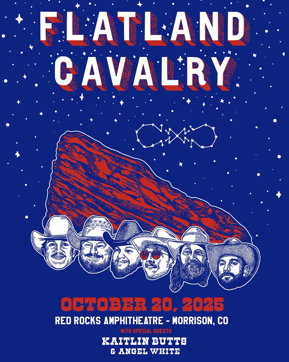 Flatland Cavalry (@flatlandcavalry) on Twitter photo ⚡️ RED ROCKS SUPPORT ADDED⚡️
We are so excited to have <a href="/KaitlinButts/">Kaitlin Butts</a> & <a href="/anglwhte/">angel white</a> with us on at @redrocksco October 20th! It’s going to be an incredible night under the Colorado stars! Join us! 🤠
TICKETS: axs.com/events/908904/… ⚡️ RED ROCKS SUPPORT ADDED⚡️
We are so excited to have <a href="/KaitlinButts/">Kaitlin Butts</a> & <a href="/anglwhte/">angel white</a> with us on at @redrocksco October 20th! It’s going to be an incredible night under the Colorado stars! Join us! 🤠
TICKETS: axs.com/events/908904/…