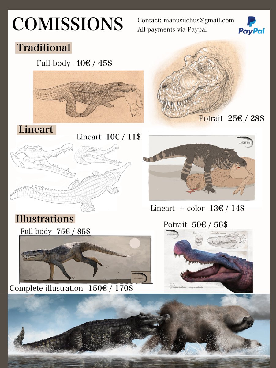 mmujicam2000's tweet image. - COMISSIONS -
Although I have been making occasional commissions for years, I decided it was time to make it “official” with a fixed price guideline, open to anyone who wants to hire me.