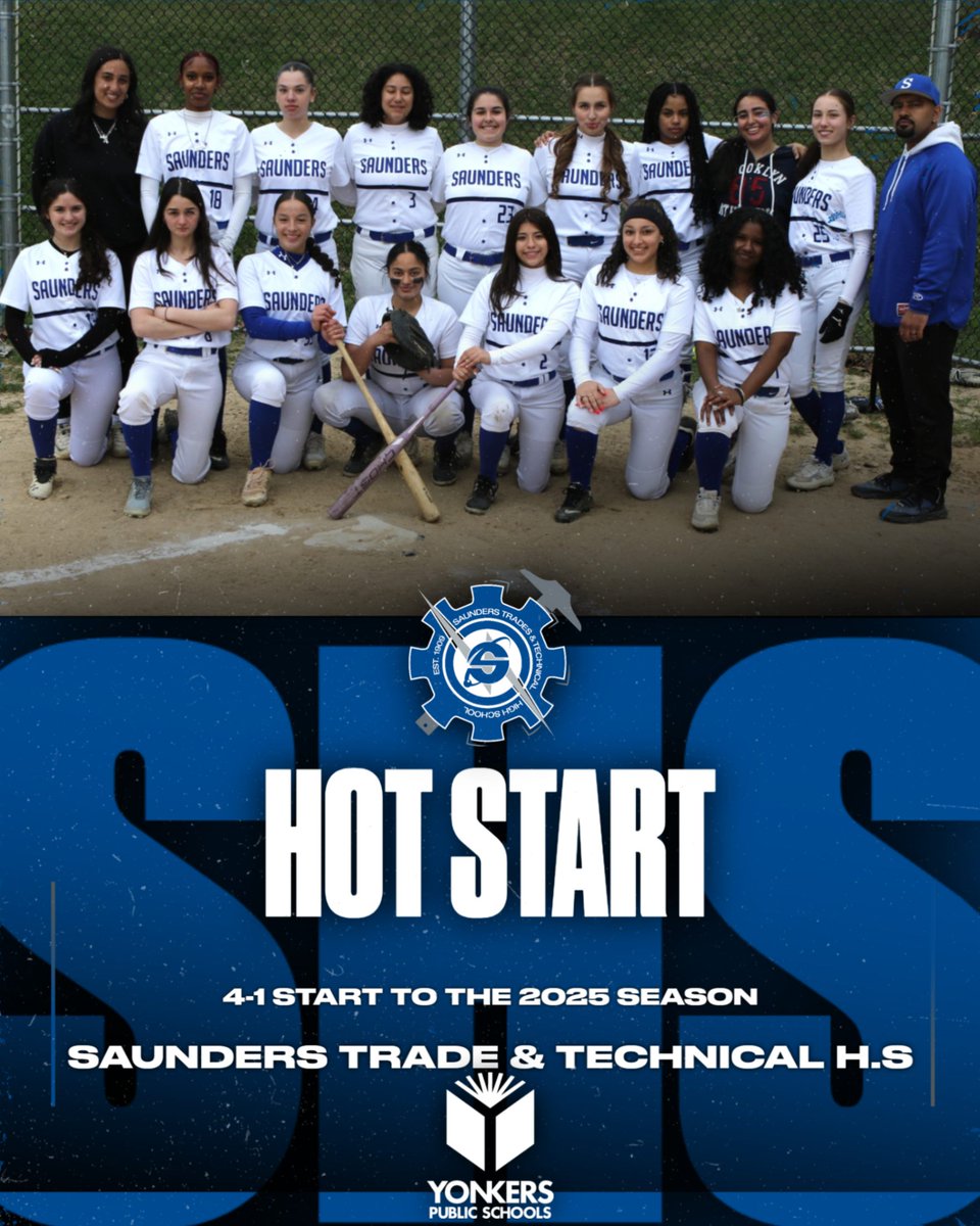 The Saunders Softball Squad is on fire!

Starting the season with a 4-1 record, the Blue Devils are bringing the heat on both sides of the field! Clutch hitting, great pitching, and all-out hustle every game.

This team is making a statement early... and it's just starting!