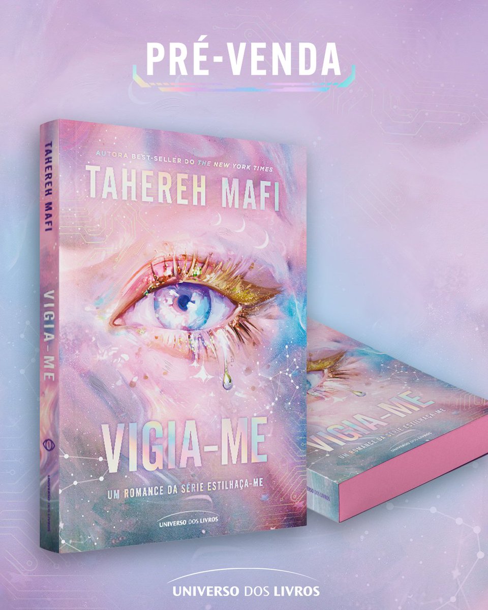 A ESPERA ACABOU!

👁️ "Vigia-me", o novo romance do universo de Estilhaça-me, está chegando ao Brasil para continuar a saga best-seller de Tahereh Mafi!

O livro vem com pintura trilateral e detalhes holográficos na capa. ✨ Garanta já o seu em pré-venda: amzn.to/443jjQJ