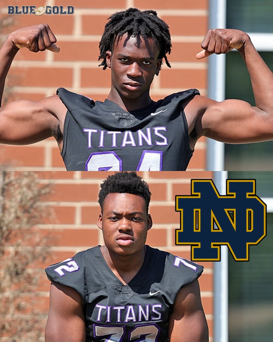 Notre Dame is looking to add elite OT Ekene Ogboko its 2026 class and already has his teammate, four-star EDGE Ebenezer, committed 👀☘️

<a href="/MikeTSinger/">Mike Singer</a> caught up with South Garner HS coach <a href="/BrianYarboroug7/">Coach B</a> for the latest ⤵️

on3.com/teams/notre-da…