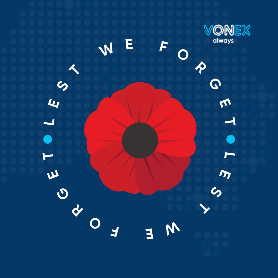 This ANZAC Day, we pause to remember the courage, sacrifice, and spirit of Australian and New Zealand servicemen and women, past and present.
All Vonex offices are closed today (Fri 25 Apr), with support resuming tomorrow (Sat 26 Apr).
Lest we forget.
#ANZACDay #Vonex