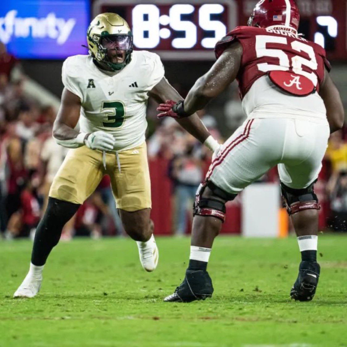 Matt Zenitz (@mzenitz) on Twitter photo Former USF star defensive lineman Bernard Gooden is set to visit LSU tonight-Saturday, his agency <a href="/APSportsAgency/">A&P Sports Agency</a> tells <a href="/CBSSports/">CBS Sports</a>/<a href="/247Sports/">247Sports</a>.
Gooden, the No. 1 ranked player in the portal, had 35 tackles and 10 tackles for loss at USF last season.
247sports.com/article/transf… Former USF star defensive lineman Bernard Gooden is set to visit LSU tonight-Saturday, his agency <a href="/APSportsAgency/">A&P Sports Agency</a> tells <a href="/CBSSports/">CBS Sports</a>/<a href="/247Sports/">247Sports</a>.
Gooden, the No. 1 ranked player in the portal, had 35 tackles and 10 tackles for loss at USF last season.
247sports.com/article/transf…