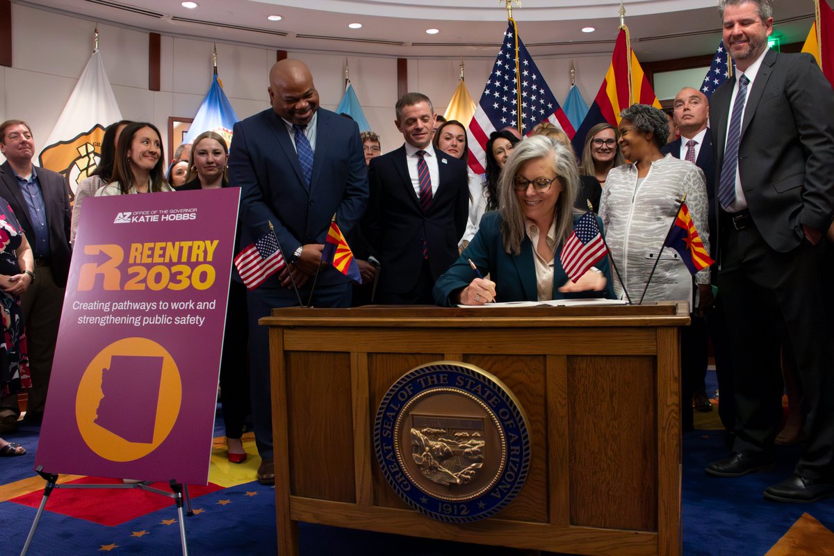 Kate Smith (@riosalado_pres) on Twitter photo Arizona just joined #Reentry2030, expanding opportunity for those reentering our communities after incarceration. At <a href="/RioSaladoOnline/">Rio Salado College</a>, we stand ready to support with education & hope. Proud to partner with <a href="/GovernorHobbs/">Governor Katie Hobbs</a> to transform lives. #SecondChances #AZLeads Arizona just joined #Reentry2030, expanding opportunity for those reentering our communities after incarceration. At <a href="/RioSaladoOnline/">Rio Salado College</a>, we stand ready to support with education & hope. Proud to partner with <a href="/GovernorHobbs/">Governor Katie Hobbs</a> to transform lives. #SecondChances #AZLeads