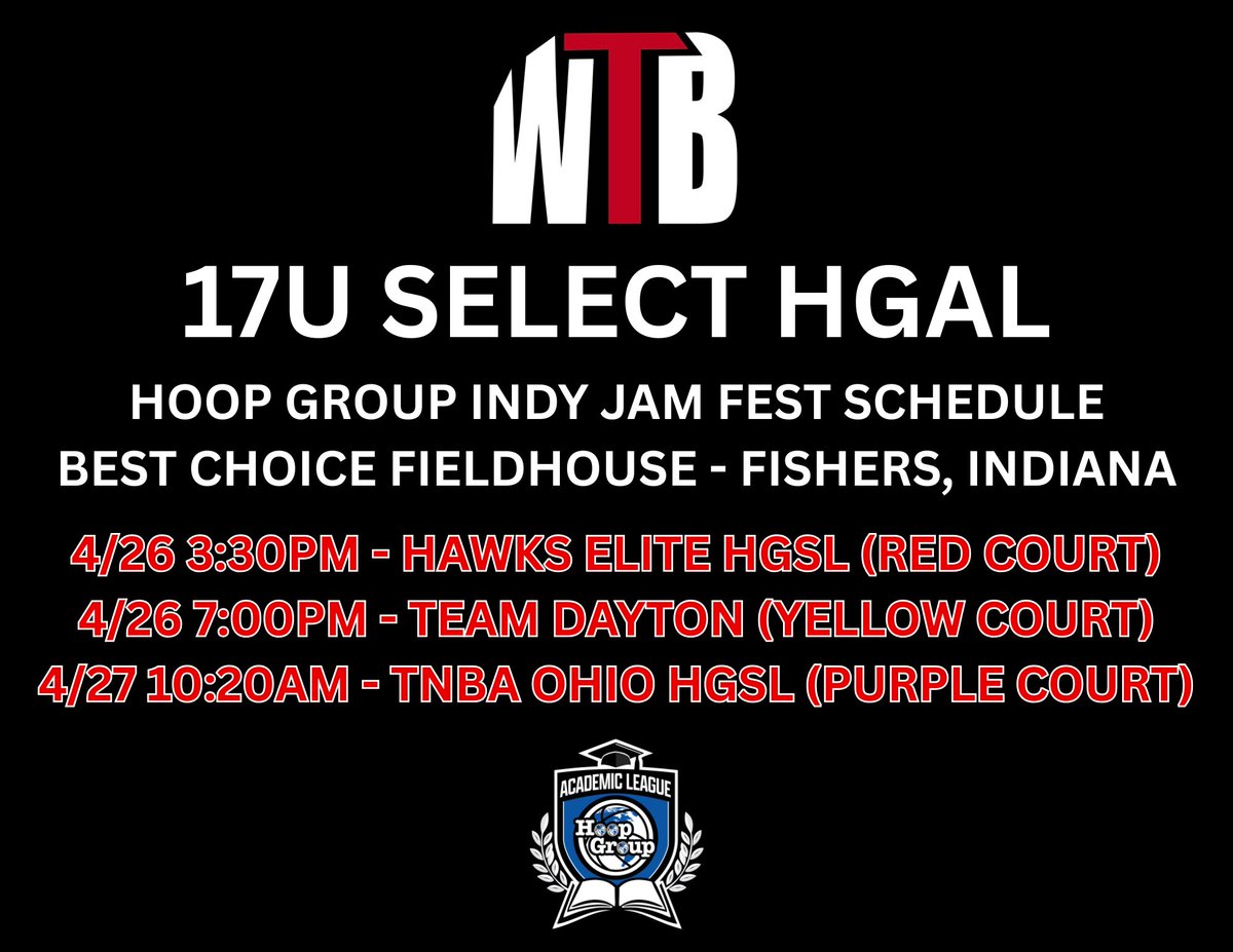Nathan Schanbacher (@nananh2027) on Twitter photo Here is my schedule for the upcoming weekend for Indy Jam Fest. Looking forward to compete with <a href="/WinTodayHoops/">Win Today Basketball</a>. <a href="/aaronmcgeee/">Aaron McGee</a> <a href="/HoopGroupAL/">Hoop Group Academic League (HGAL)</a> <a href="/GinoPalmosina/">Gino Palmosina</a> Here is my schedule for the upcoming weekend for Indy Jam Fest. Looking forward to compete with <a href="/WinTodayHoops/">Win Today Basketball</a>. <a href="/aaronmcgeee/">Aaron McGee</a> <a href="/HoopGroupAL/">Hoop Group Academic League (HGAL)</a> <a href="/GinoPalmosina/">Gino Palmosina</a>