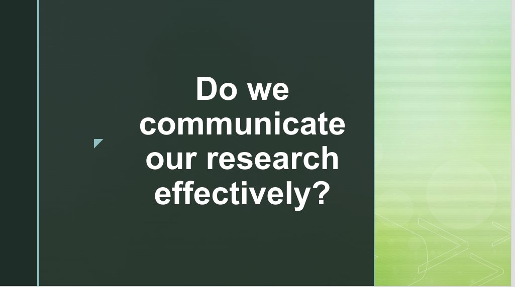 Quote of the day from a school board member at #AERA2025: 

"You education research people don't have a marketing team worth a damn. You have all this great stuff but you can't get it out there". 

Fair point, or not?