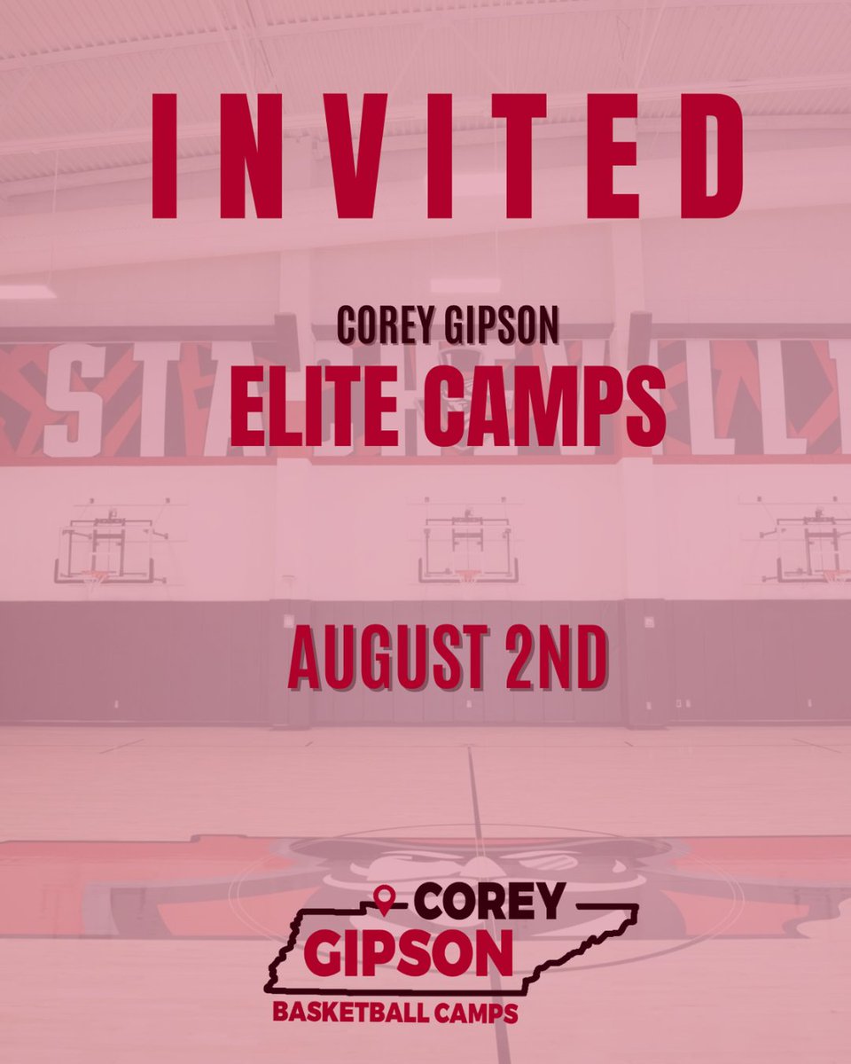 Thank you for the invite.  <a href="/CoachHeimel/">Joey Heimel</a> <a href="/GipsonBBallCamp/">Corey Gipson Elite Camps</a>