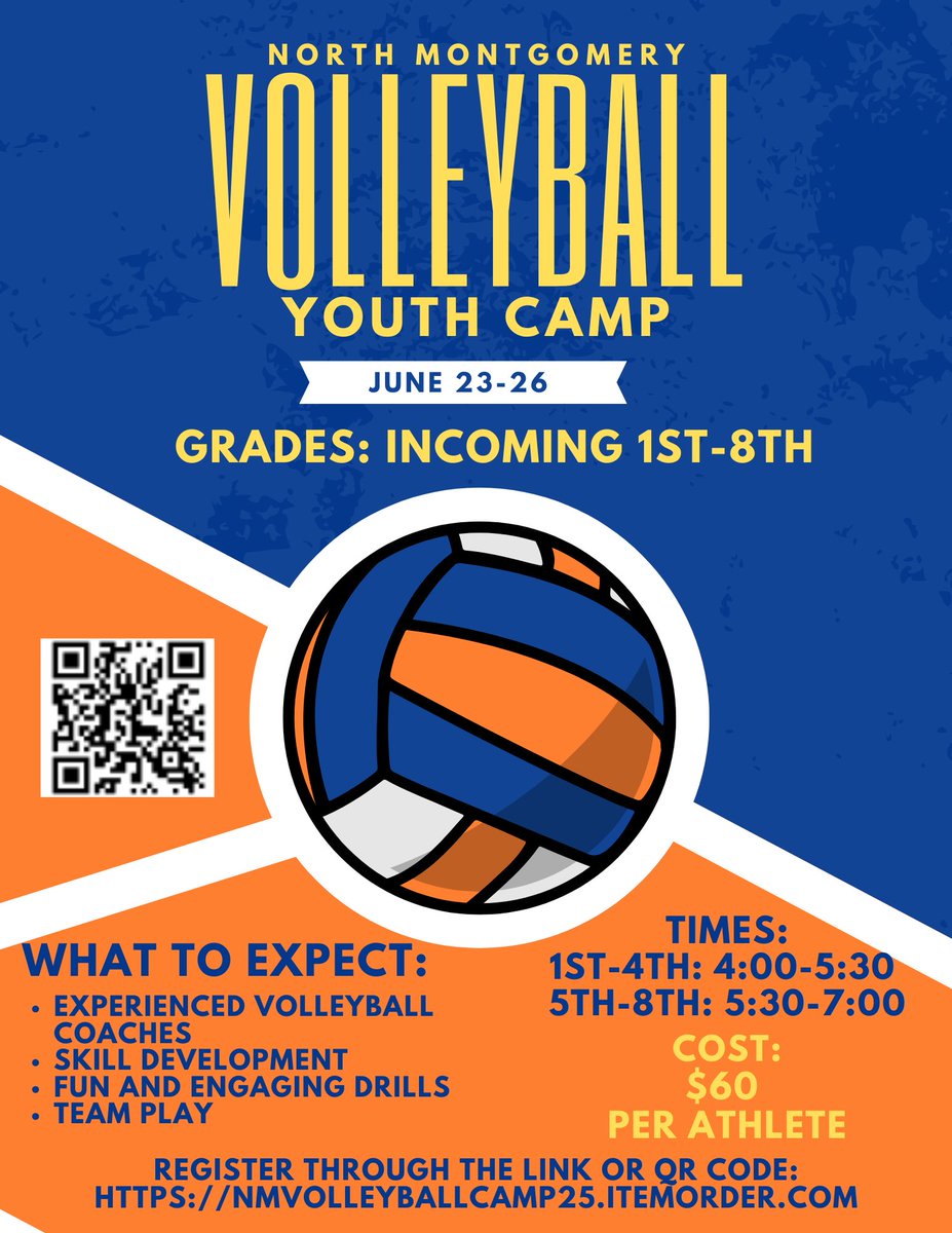 Join us this summer for Youth Camp! Fun drills, skill development, team play and a tshirt!