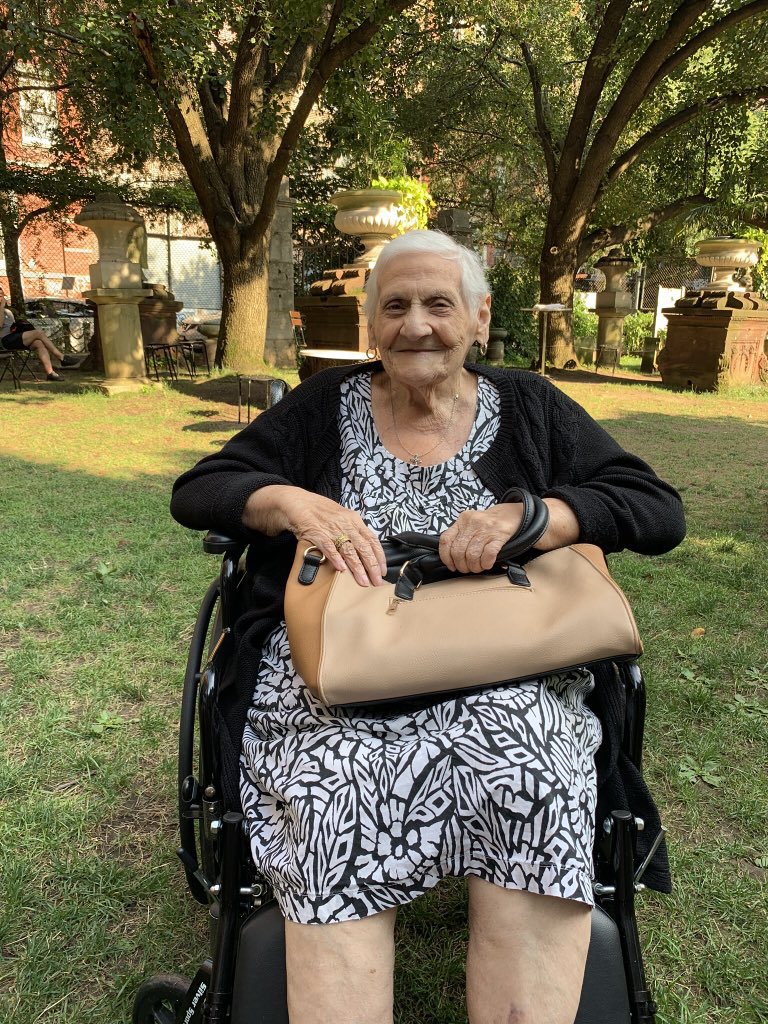 LittleItaly_NYC's tweet photo. I’ve lived in sec 8 housing next to Elizabeth street garden for over 30 years. Seniors in my building rely on the garden. I can’t stand jerks like Aaron Carr who perpetuate developers lies. He blocks anyone who responds to him with the truth because he’s a coward. https://t.co/ZmnpxnYu9R