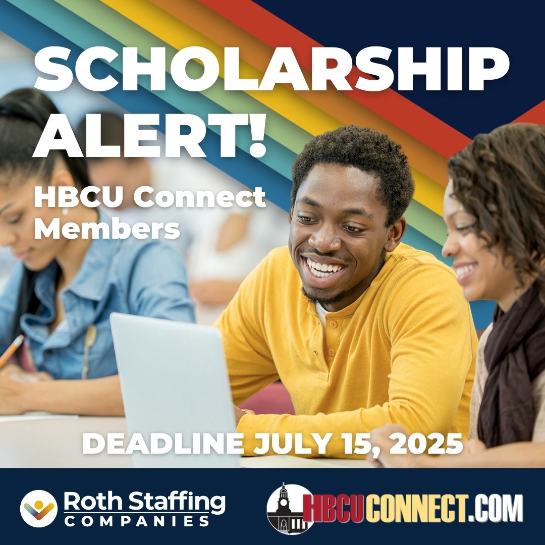 HBCU Connect partners with Roth Staffing to offer 2 scholarships for HBCU students and dependents. This opportunity is for YOU! Apply by July 15.
rothstaffing.com/scholarship-wi…

#HBCUConnect #RothStaffing #ScholarshipOpportunity #HBCUExcellence #FutureLeaders