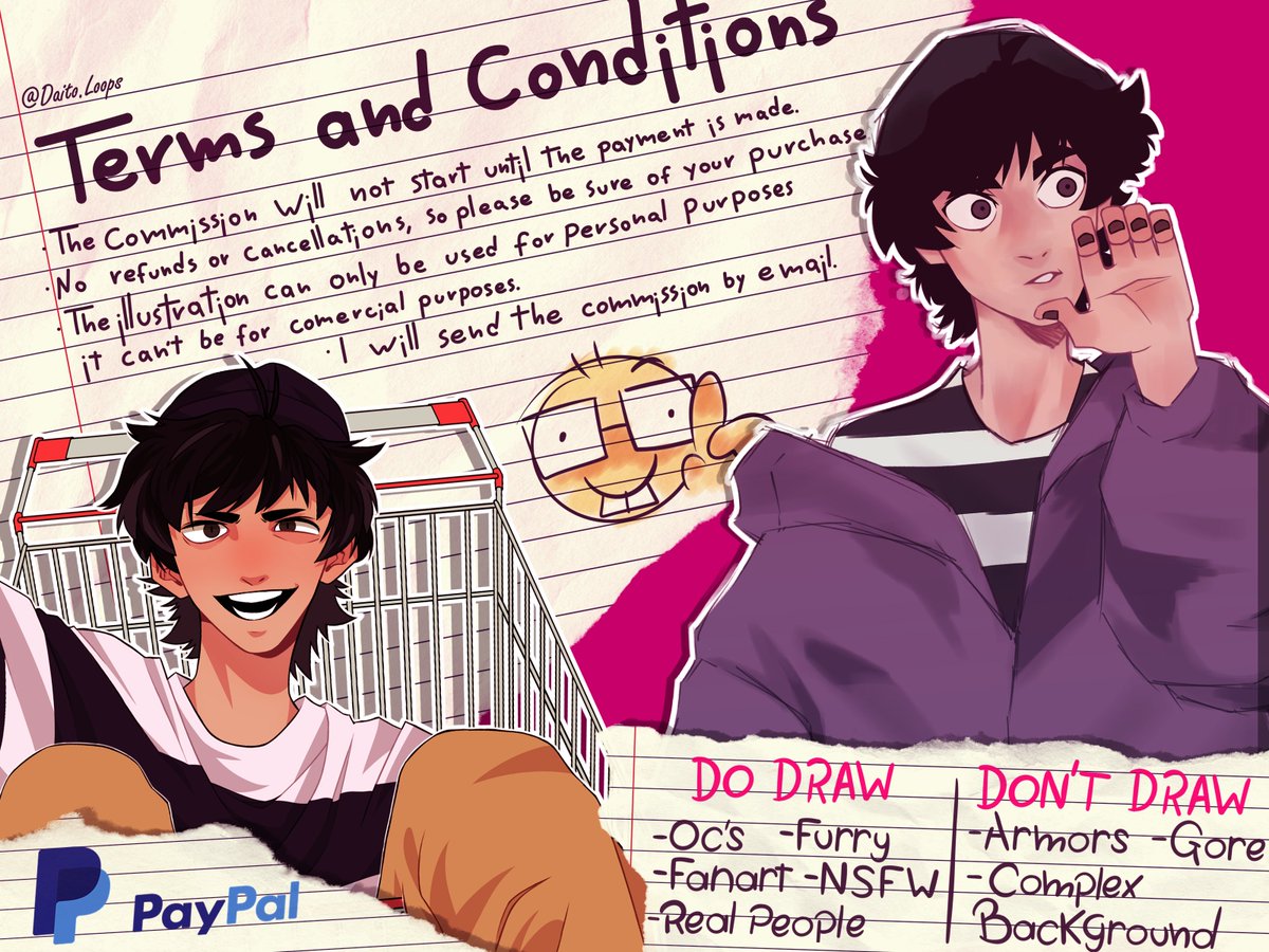 DA1TOOOO's tweet photo. ☆°🦝!!! OPEN COMMISSIONS!!! 🦝°☆

🦝 || Extra Data

– Payment will be 100% before drawing
– Give reference photos
– Delivery will be made in order of arrival
– Send photos of the receipt after making the transfer https://t.co/6ARu7wg6Vg