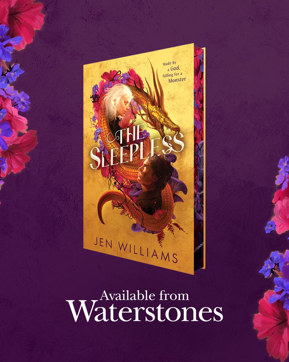 holy bananas, just realised it's LESS THAN A MONTH until The Sleepless is out in the UK. How did this happen?? Can't wait for you all to meet...
Elver: poison u with a touch/grumpy/has monster friends
Artair: cinnamon roll 
Lucian: disaster person
waterstones.com/book/the-sleep…