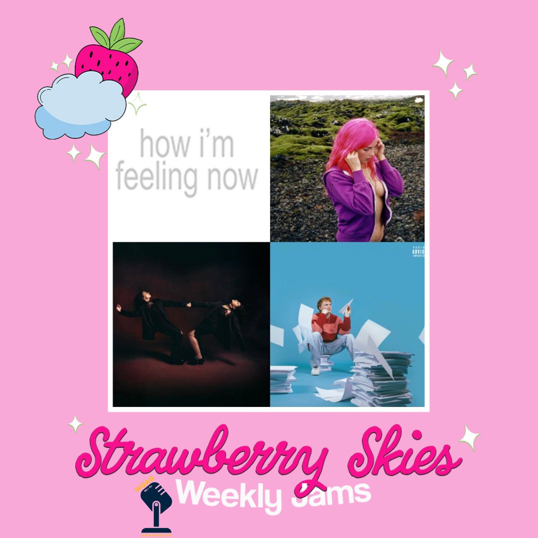 Strawberry Skies 🍓🌌✨ tweet media