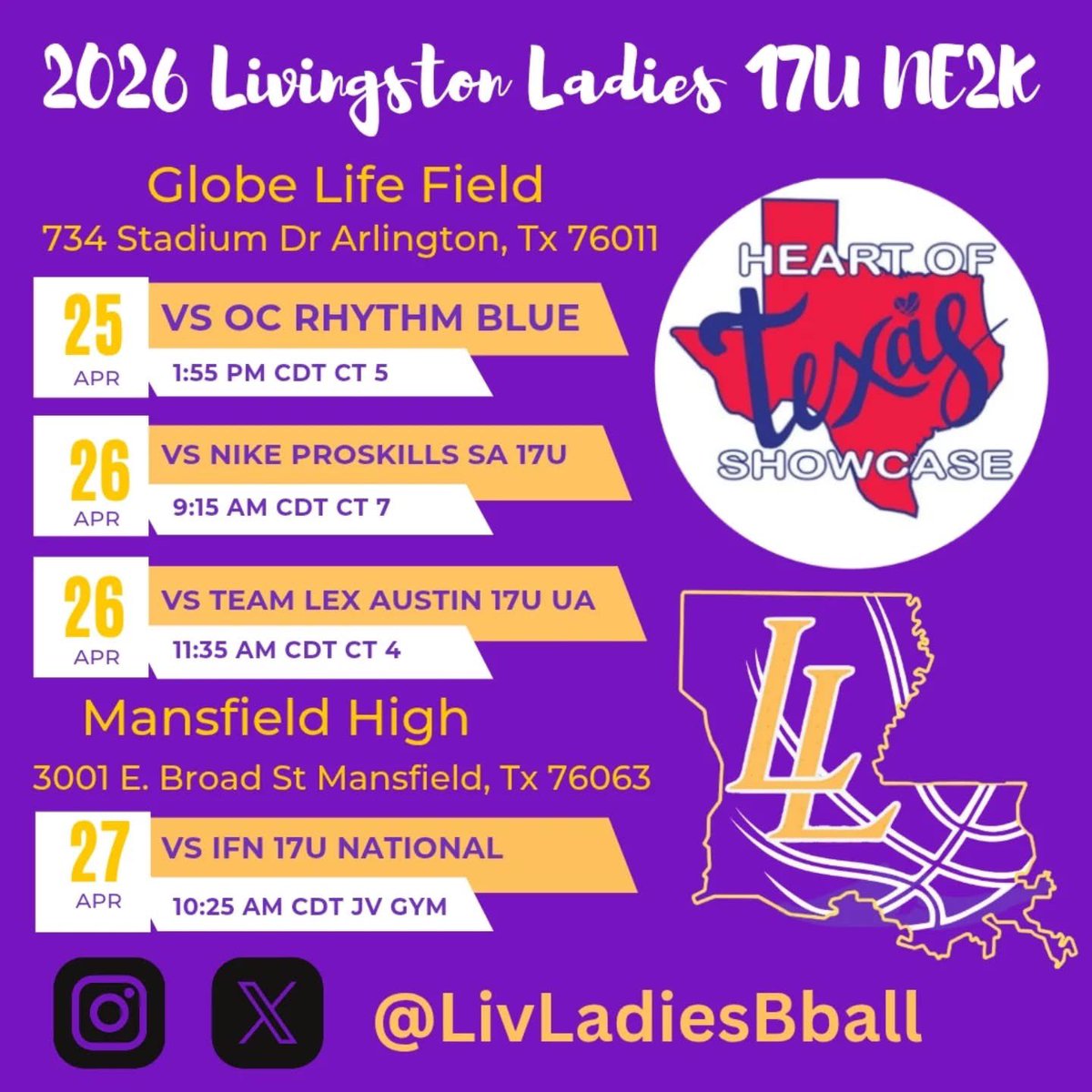 Prai’ Nelson (@prainelson) on Twitter photo Coaches catch us at the Heart Of Texas this weekend <a href="/LivLadiesBball/">Livingston Ladies Basketball Club</a> <a href="/RepYourCityHoop/">Rep Your City Hoops</a> <a href="/LBR_Basketball/">LBRBasketball</a> <a href="/PGHLouisiana/">Prep Girls Hoops Louisiana</a> <a href="/JrAllStarBB/">Jr. All-Star Girls Basketball</a> Coaches catch us at the Heart Of Texas this weekend <a href="/LivLadiesBball/">Livingston Ladies Basketball Club</a> <a href="/RepYourCityHoop/">Rep Your City Hoops</a> <a href="/LBR_Basketball/">LBRBasketball</a> <a href="/PGHLouisiana/">Prep Girls Hoops Louisiana</a> <a href="/JrAllStarBB/">Jr. All-Star Girls Basketball</a>