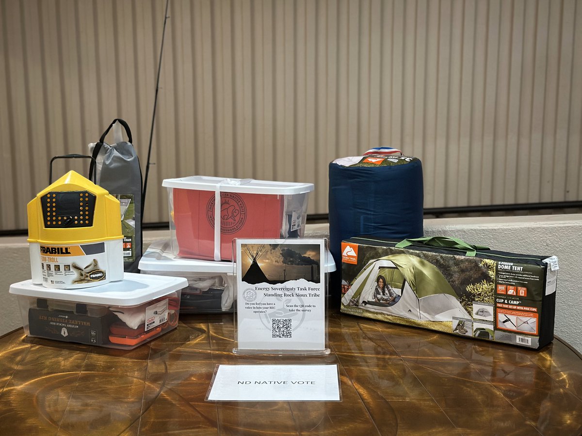 Thank you to Standing Rock Tribal Health Department for extending an invite to us to table at the Standing Rock Community Health Fair &amp; Walk. Another big thank you to Standing Rock Community High School for hosting us, it was nice to visit with and greet the students &amp; community