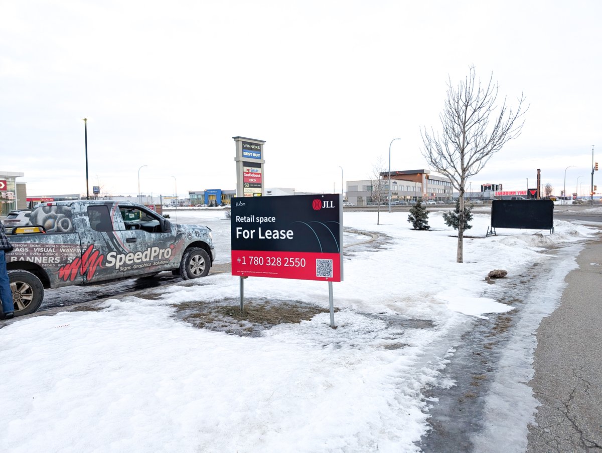 SpeedproCanada's tweet image. Here is a look at what our SpeedPro Grande Prairie location has been up to lately! #speedprograndeprarie #speedpro #storefrontsignage #outdoorsignage #signs #windowgraphics #getnoticed