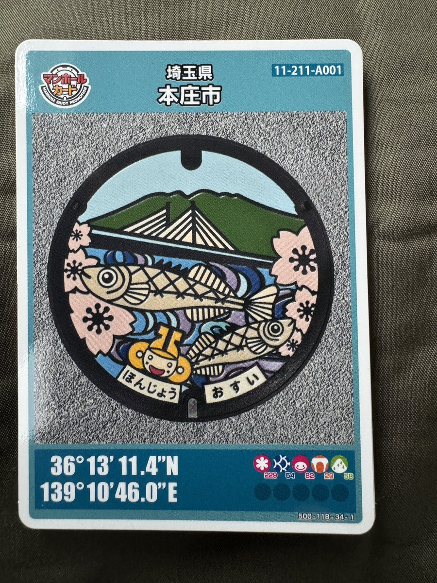 silvet07's tweet photo. 埼玉旅
本庄市役所水道課と本庄早稲田の杜にて
そして本庄市の顔⁈
#埼玉県本庄市
#マンホールカード https://t.co/HrZHBU37eD