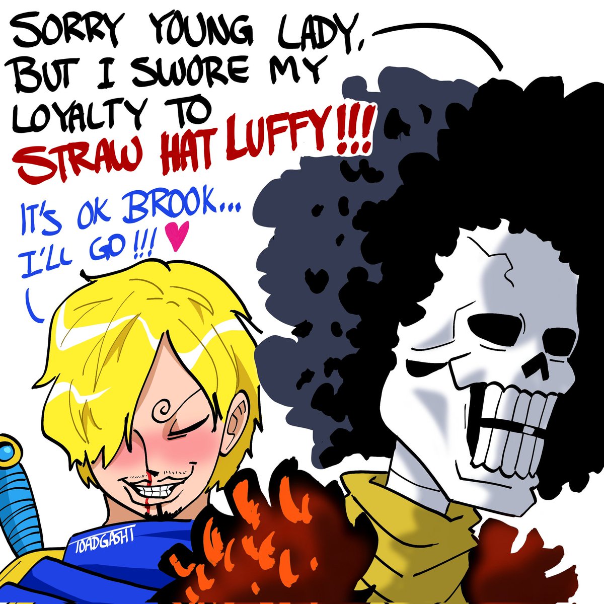 Toadgashi's tweet image. #ONEPIECE1147