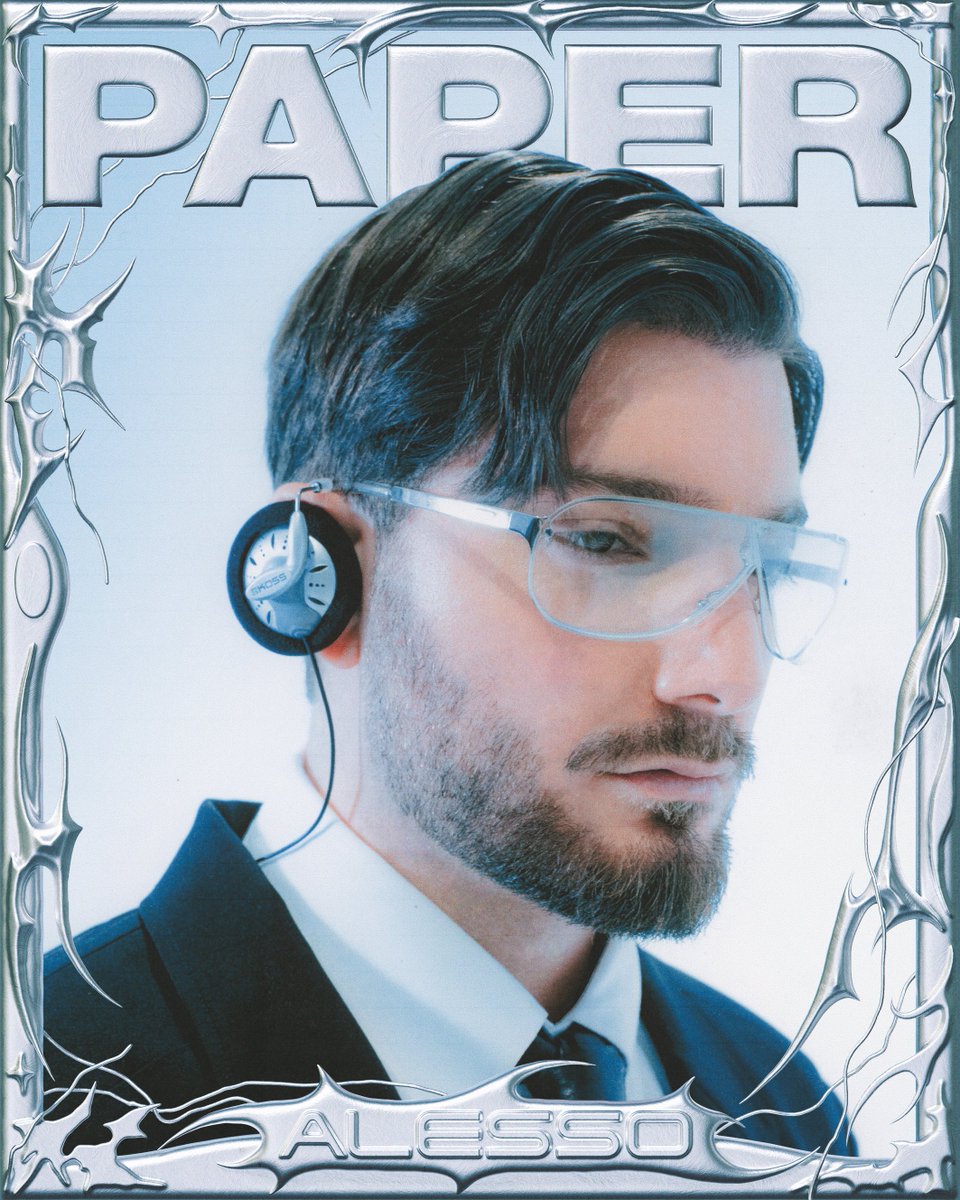 Cover design for <a href="/papermagazine/">Paper Magazine</a> <a href="/Alesso/">Alesso</a>