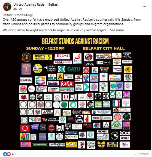 Terry K (@teztruth81) on Twitter photo It's bad enough <a href="/paulmurphy_TD/">Paul Murphy 🏳️⚧️</a> has set up a PRO Government gathering for Saturday at the GPO, that the same lot intend to unite up the North too in Belfast.
Look at this nauseating display of bought and sold shills of communism for government dictates.
This lot ensure the It's bad enough <a href="/paulmurphy_TD/">Paul Murphy 🏳️⚧️</a> has set up a PRO Government gathering for Saturday at the GPO, that the same lot intend to unite up the North too in Belfast.
Look at this nauseating display of bought and sold shills of communism for government dictates.
This lot ensure the
