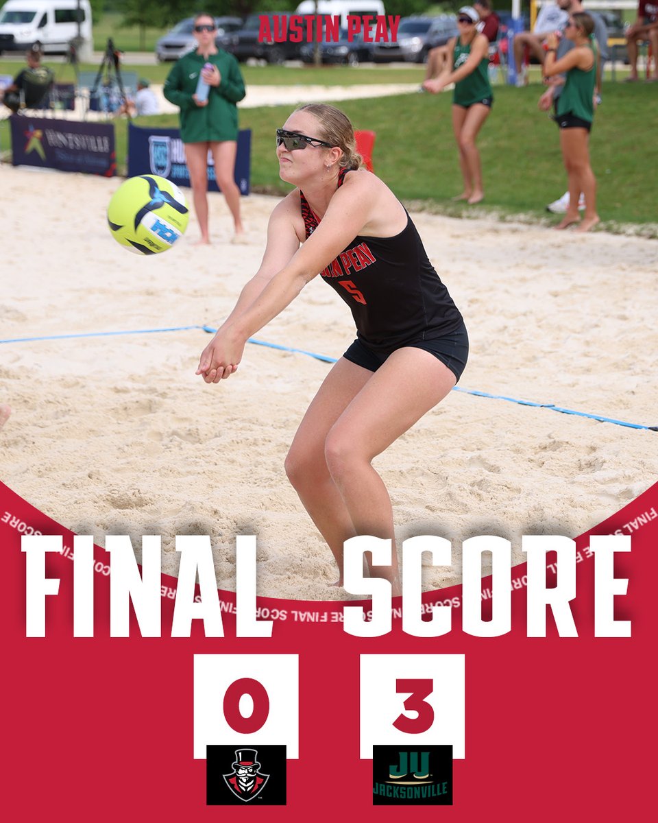 Austin Peay Beach Volleyball (@govsbvb) on Twitter photo The 2025 season comes to a close in the <a href="/ASUNSports/">Atlantic Sun Conference</a> Championship. Thank you, seniors, for your commitment to the program, and thank you fans for your support all season.๐ฉ๐๏ธ๐
#LetsGoPeay The 2025 season comes to a close in the <a href="/ASUNSports/">Atlantic Sun Conference</a> Championship. Thank you, seniors, for your commitment to the program, and thank you fans for your support all season.๐ฉ๐๏ธ๐
#LetsGoPeay