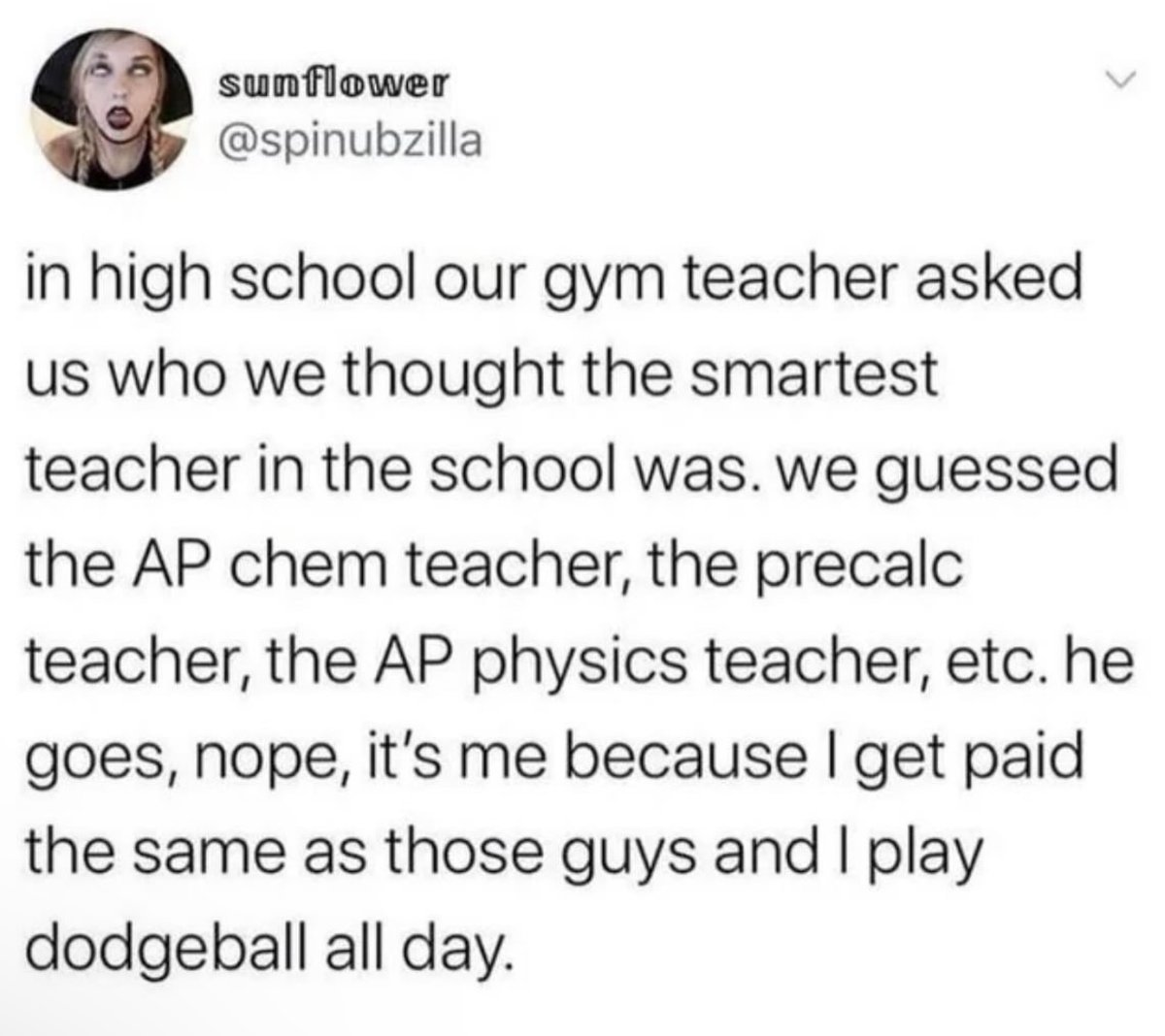 DudespostingWs's tweet image. Bro aint wrong