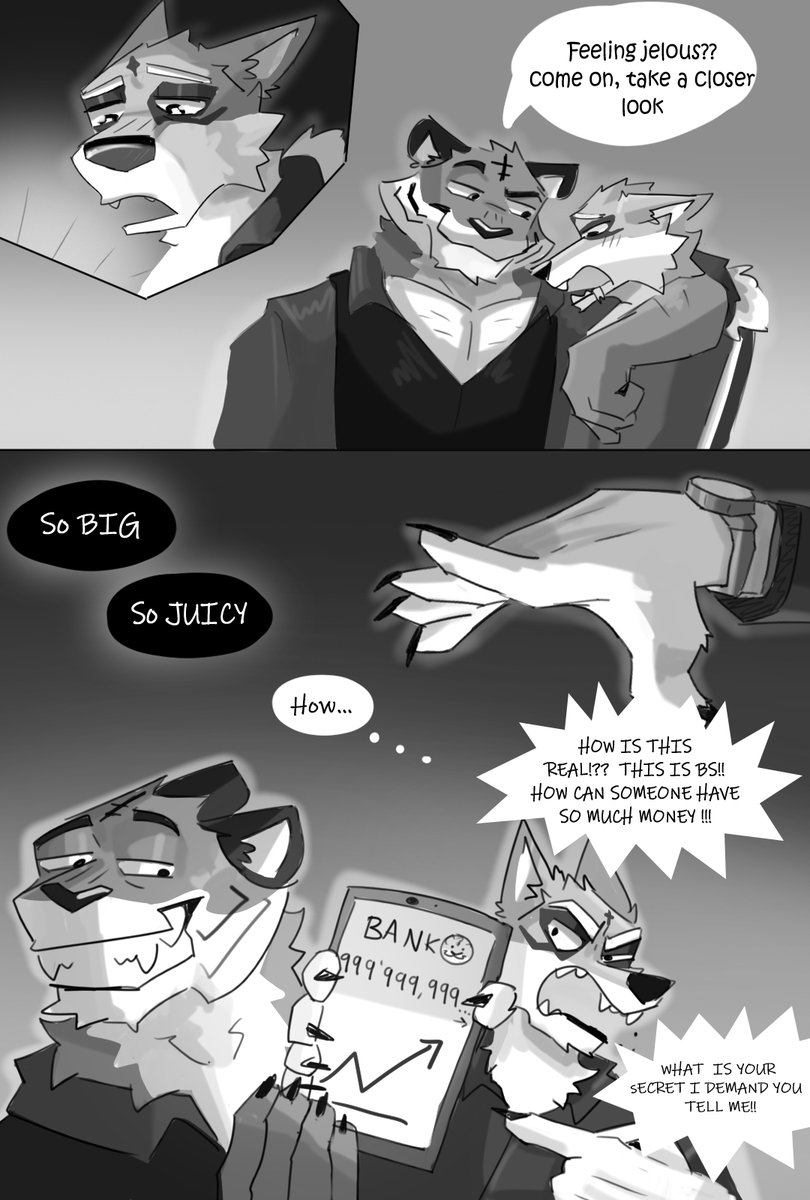 Comic (2/2) 
Oscar did have a HUGE bank account :))