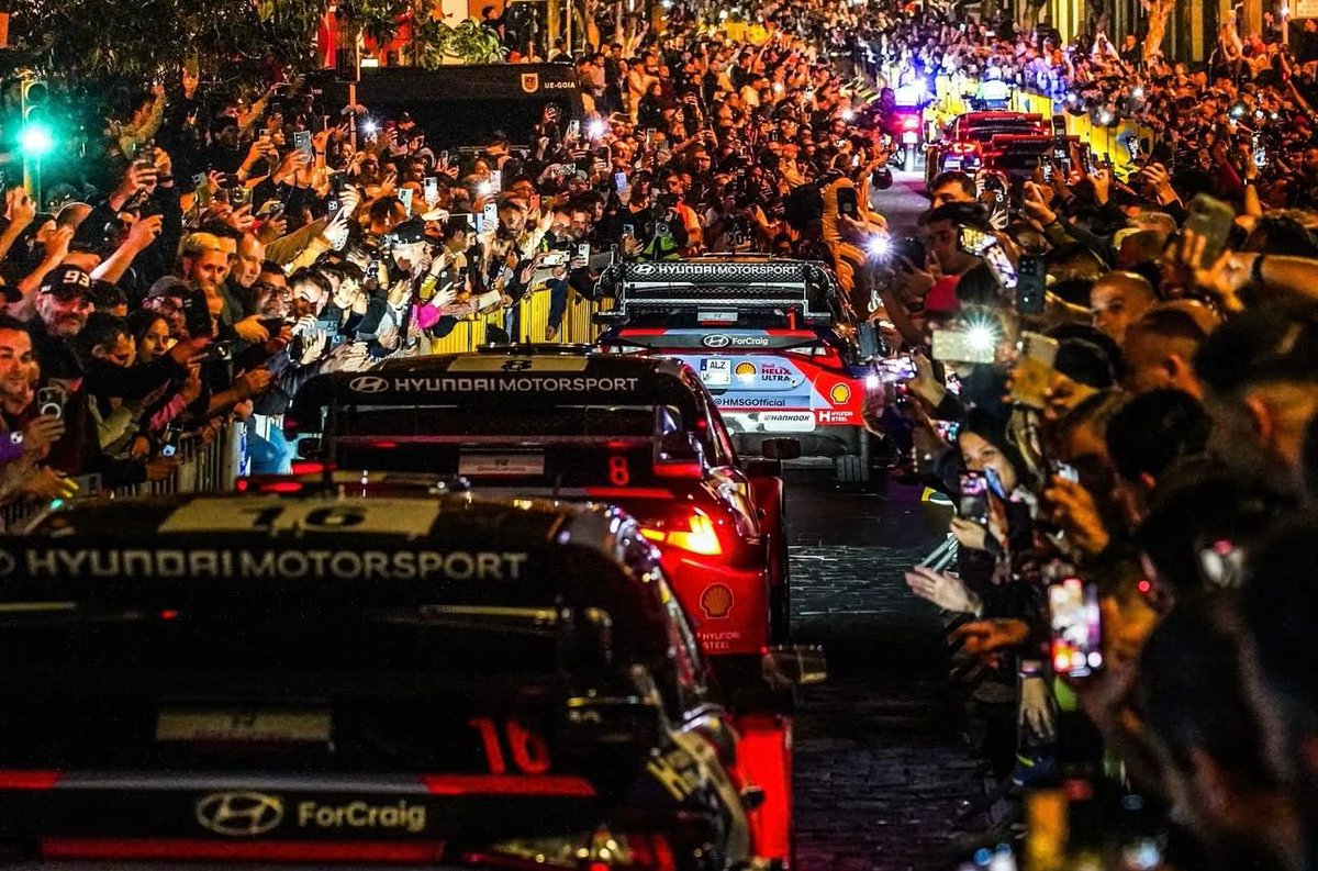 Cuando quieran ponerse con esta disciplina, genial <a href="/fia/">FIA</a>. Estamos con dos marcas y media, peligrando una, y este es el apoyo de la gente #WRC