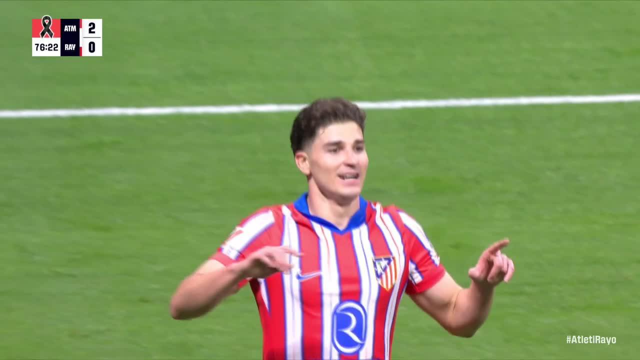 ANTOINE GRIEZMANN TO JULIAN ALVAREZ TO MAKE IT 3-0 ATLETICO MADRID 🔥