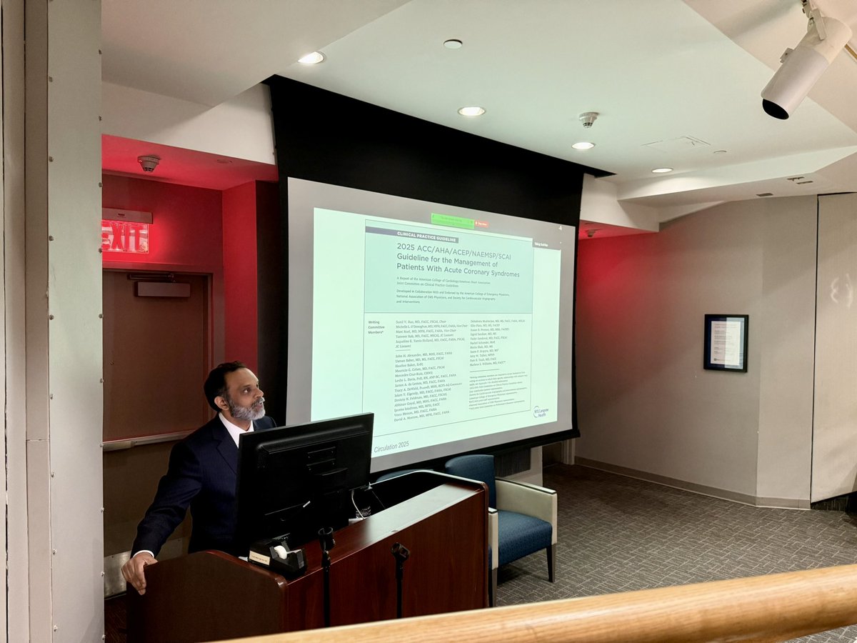 Nishant Shah, MD (@nishant_shahmd) on Twitter photo Honored to have <a href="/SVRaoMD/">Sunil V. Rao</a> back at <a href="/DukeHeartCenter/">Duke Heart</a> to discuss the new ACS guidelines!
<a href="/manesh_patelMD/">Manesh Patel</a> <a href="/jennifer_rymer/">Jennifer Rymer</a> <a href="/RVSwaminathanMD/">Rajesh V Swaminathan</a> <a href="/schuyler_jones/">Schuyler Jones</a> <a href="/DCRINews/">Duke Clinical Research Institute</a> <a href="/DukeCardFellows/">Duke Cardiology Fellows</a> <a href="/nyulangone/">NYU Langone Health</a> Honored to have <a href="/SVRaoMD/">Sunil V. Rao</a> back at <a href="/DukeHeartCenter/">Duke Heart</a> to discuss the new ACS guidelines!
<a href="/manesh_patelMD/">Manesh Patel</a> <a href="/jennifer_rymer/">Jennifer Rymer</a> <a href="/RVSwaminathanMD/">Rajesh V Swaminathan</a> <a href="/schuyler_jones/">Schuyler Jones</a> <a href="/DCRINews/">Duke Clinical Research Institute</a> <a href="/DukeCardFellows/">Duke Cardiology Fellows</a> <a href="/nyulangone/">NYU Langone Health</a>