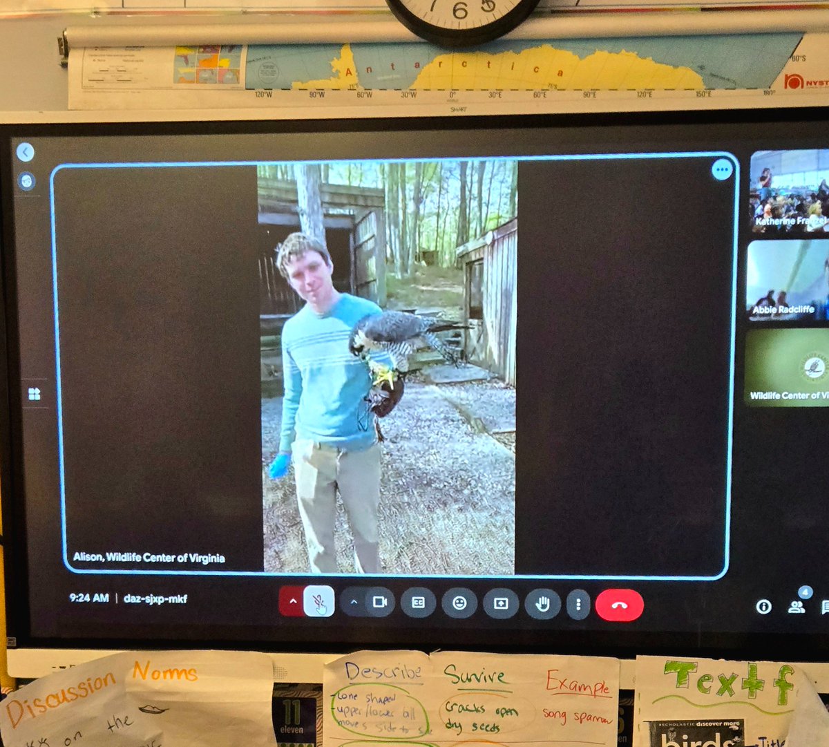Katie Franzel (@franzelkatie) on Twitter photo Such fun meeting Maggie the One-Eyed Peregrine Falcon today with <a href="/WCVtweets/">Wildlife Center VA</a> - first graders in <a href="/RPS_Schools/">Richmond Public Schools</a> loved digging into Bird Helpers with <a href="/ELeducation/">EL Education</a> Such fun meeting Maggie the One-Eyed Peregrine Falcon today with <a href="/WCVtweets/">Wildlife Center VA</a> - first graders in <a href="/RPS_Schools/">Richmond Public Schools</a> loved digging into Bird Helpers with <a href="/ELeducation/">EL Education</a>