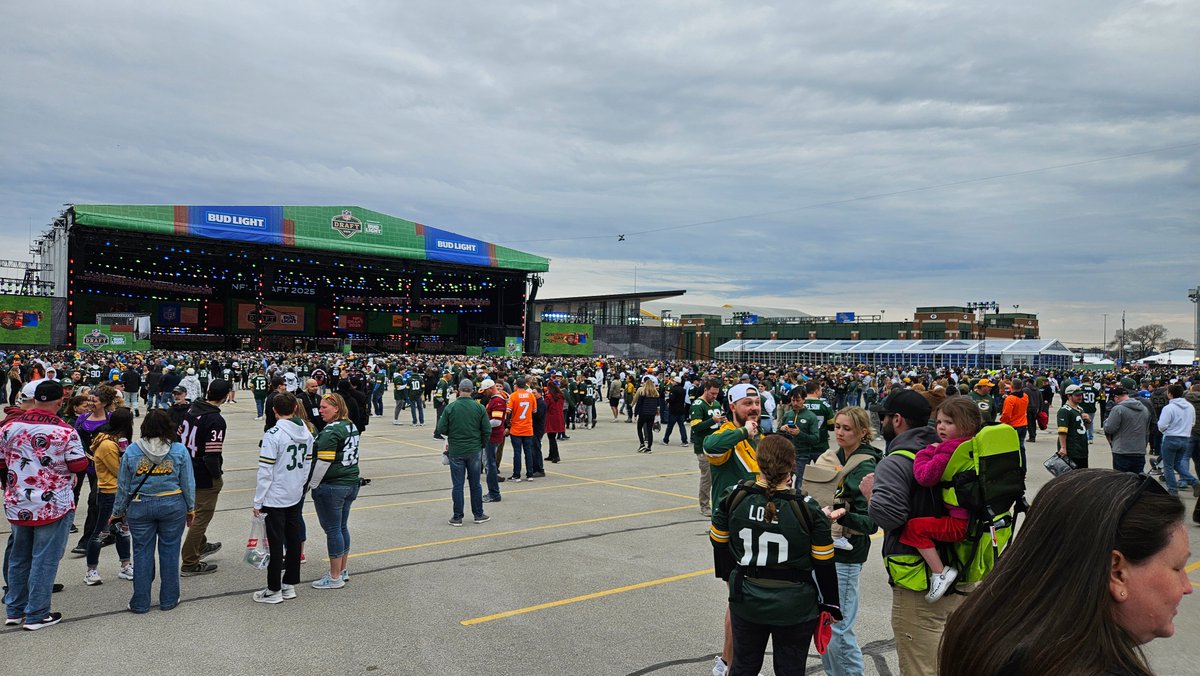 Cool day in Green Bay today