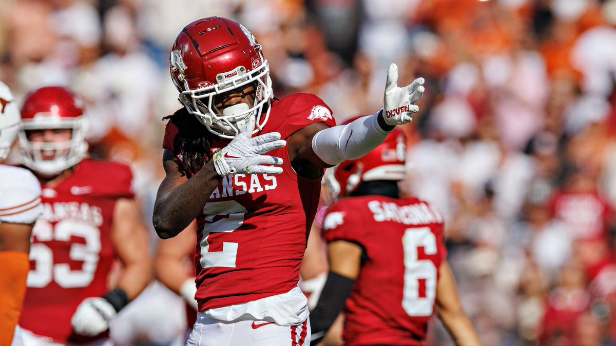 LR_pod's tweet photo. Armstrong is the best blocker in the draft at the WR position. He shoots his hands great and they are strong and quick to drive DB backwards. He is one of the only Wr in this class who takes pride in blocking #NFLDraft https://t.co/CM00PnAvr9