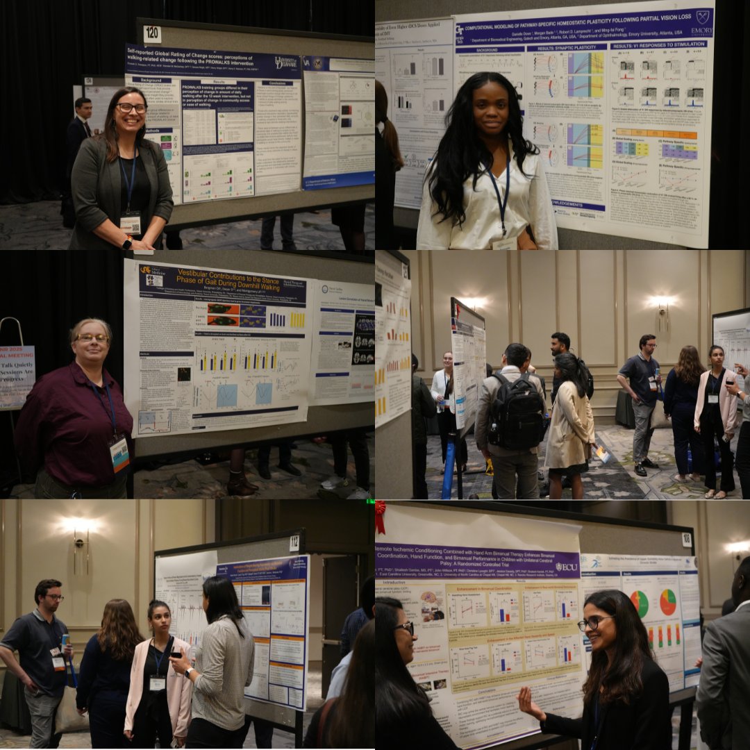 ASNRehab's tweet photo. We're enjoying our second poster session at #ASNR2025! Lots of remarkable #neurorehabilitation research on display! https://t.co/6aAWmcrDni