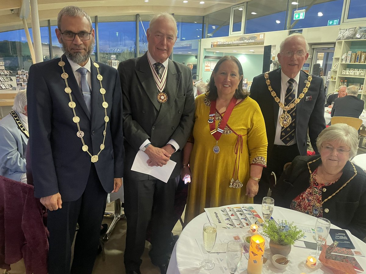 North norfolk District Council civic reception at the Norfolk Wildlife Trust Visitor Centre. Cley Next To The Sea.