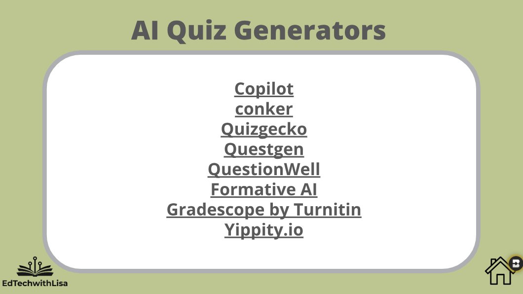 No stone left unturned with Lisa Nydick's extensive lists of helpful AI tools for teachers! Take your pick! KEDCGrants <a href="/kedc_epic/">EPIC</a> <a href="/KyWriteRight/">Jackie White Rogers</a> <a href="/edtechwithlisa/">Lisa Nydick</a>