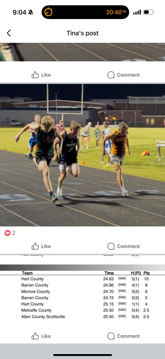 Sara Beth Harris (@sarabeth141414) on Twitter photo Photo finish for <a href="/BriggsHarris5/">Briggs Harris</a> in the 200m this week at โThe Scottie Gamesโ High School meet. Keep working kid๐ช๐ผ Photo finish for <a href="/BriggsHarris5/">Briggs Harris</a> in the 200m this week at โThe Scottie Gamesโ High School meet. Keep working kid๐ช๐ผ