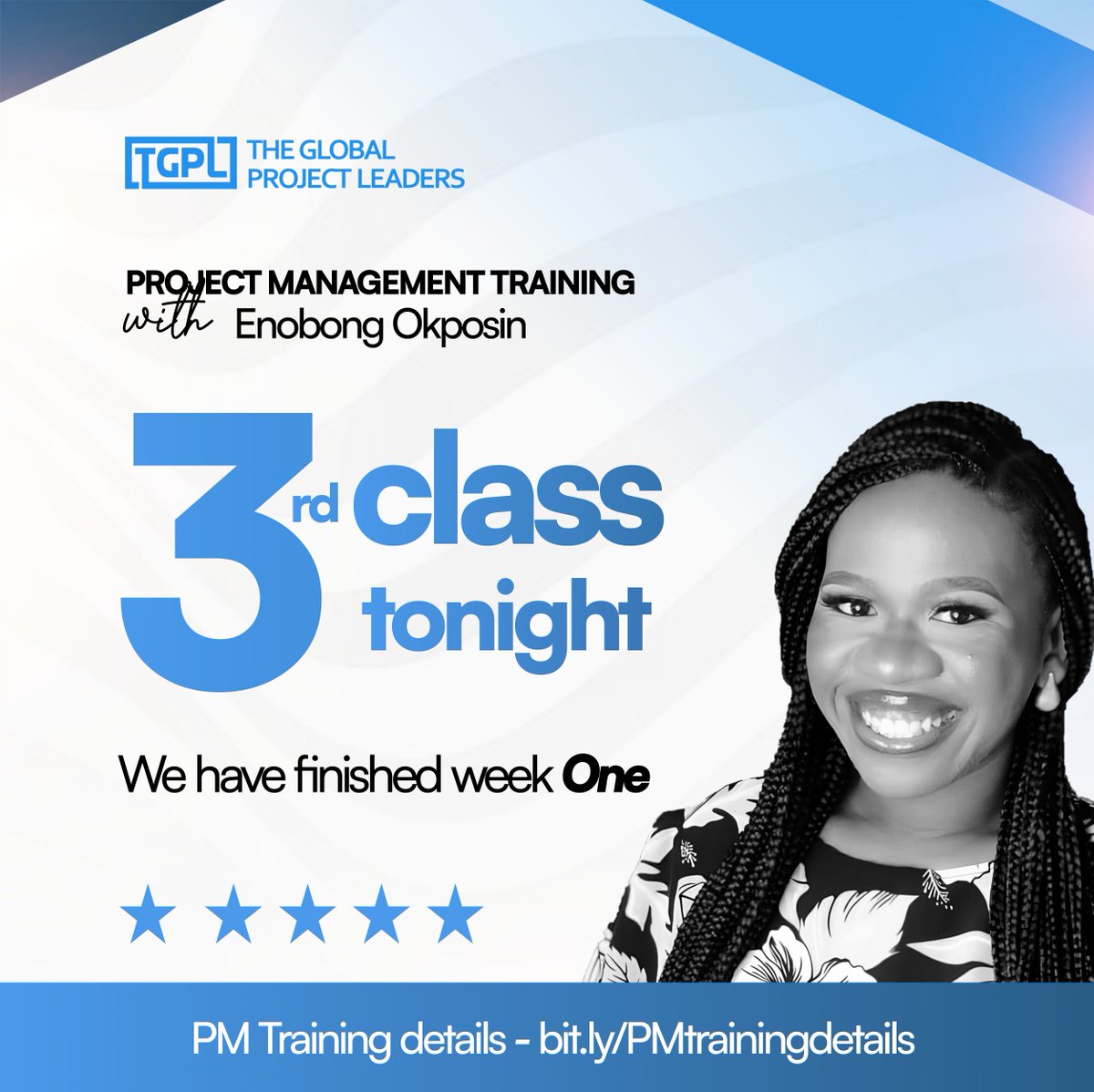 tgplofficial's tweet photo. Class night was fun!
The class works, the questions answered, and the assignments reviewed.
We love the feedback and are looking forward to next week!
#PMTraining #LearningPM #ProjectClass https://t.co/YoktPhXPPD