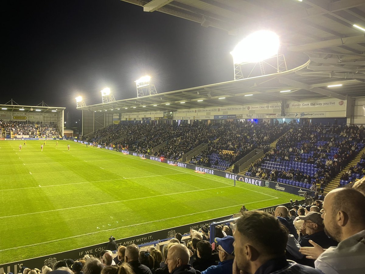 Sports___360's tweet photo. 🏉Always great to be at the Halliwell Jones Stadium to watch @WarringtonRLFC!👏

An exciting game with another one of our partners, @Saints1890, with the Wire coming out on top🐺👊

#RugbyLeague #SuperLeague #EveryAngleCovered https://t.co/otqRiJeHIc