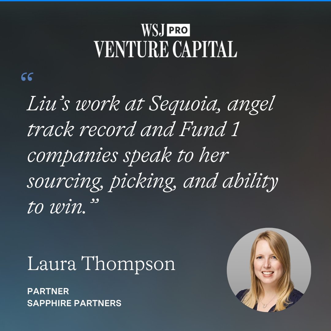 Sapphire Partners (@sapphireprtnrs) on Twitter photo Congrats to Liu Jiang + team at <a href="/seedtosunflower/">Sunflower Capital</a> on the close of Fund II!
In a tough market for 1st time managers, Liu built something exceptional & we’re proud to be among Sunflower’s early LPs.
We’re excited to support Sunflower’s mission to back technical founders from day Congrats to Liu Jiang + team at <a href="/seedtosunflower/">Sunflower Capital</a> on the close of Fund II!
In a tough market for 1st time managers, Liu built something exceptional & we’re proud to be among Sunflower’s early LPs.
We’re excited to support Sunflower’s mission to back technical founders from day