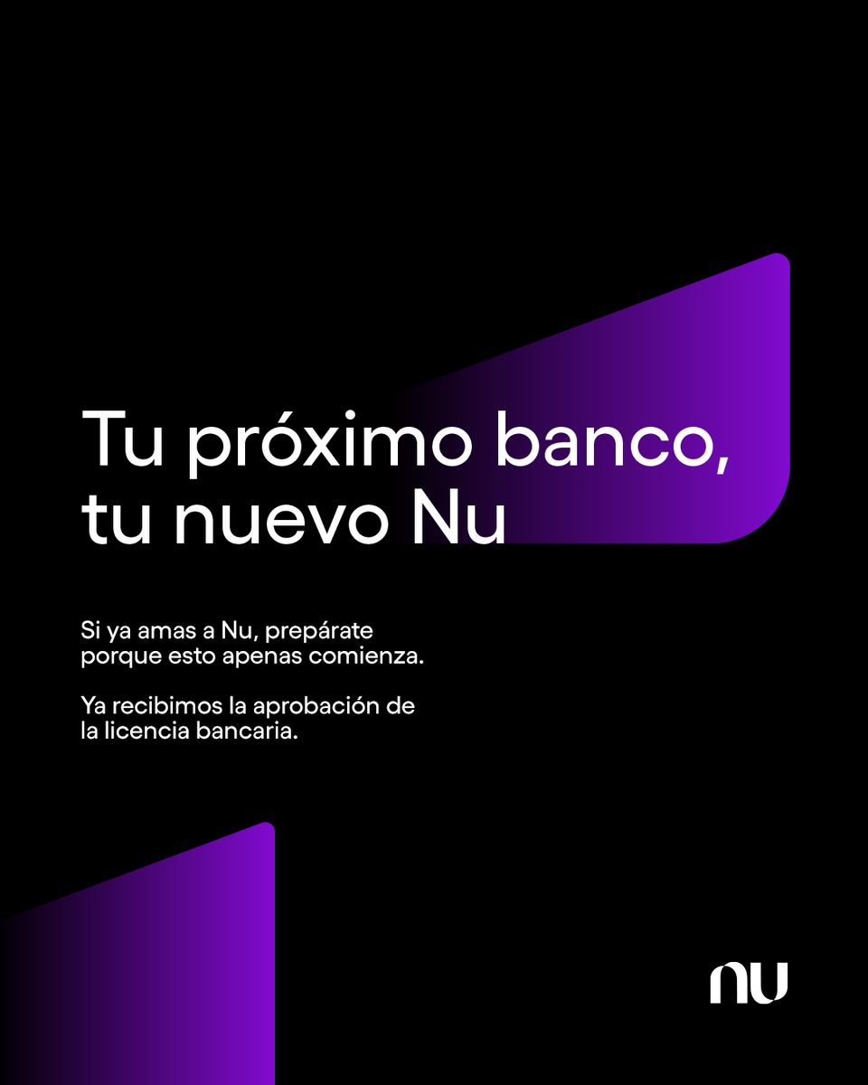 Sí, ser SOFIPO es increíble, pero, ¿qué crees?
Nu ya recibió la aprobación de la licencia bancaria. Para ti todo sigue igual usando Nu, pero esta aprobación significa que seremos oficialmente un banco y eso te traerá beneficios, visita el #BlogNu y conoce más
