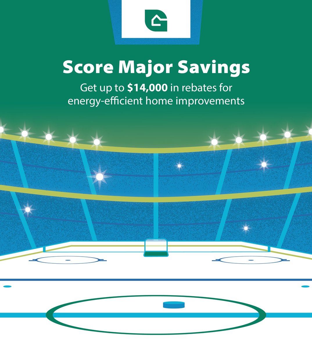 We’re going Wild tonight when we take game 3 of the Stanley Cup Playoffs 🏒 

Score Major Savings on energy-efficient home improvements with Green Cost Share program. 

Learn how you can get up to $14,000 in rebates - depending on where you live. 
minneapolismn.gov/energy-rebates