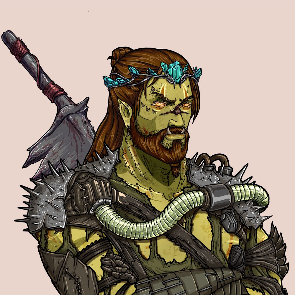 New Smyth (yes again) 😁

There are only 46 Apocalypto  <a href="/SmythsNFT/">Smyths</a> the rarest armor in the whole collection, so was time for me to get one back 🫡

Representing the “We still buying NFTs crew” 😂

Thanks <a href="/RDB_Sol/">RDB.vv</a>  for the sale 💪

Return of The Smyths ⚒️