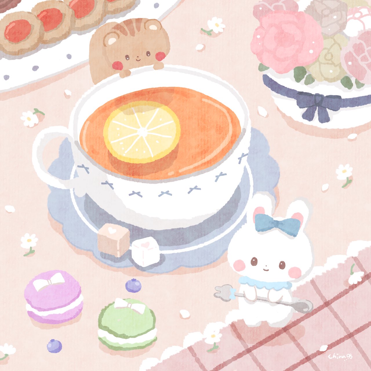 たれ耳うさぎのもるちゃん。 (@kanachi_0v0) / X